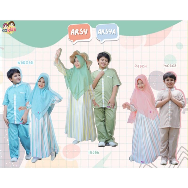 gamis arsy by a2kids