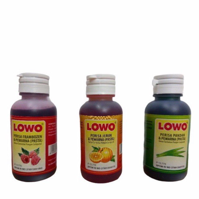 Lowo Perisa &amp; Pewarna makanan (Pasta) 60ml