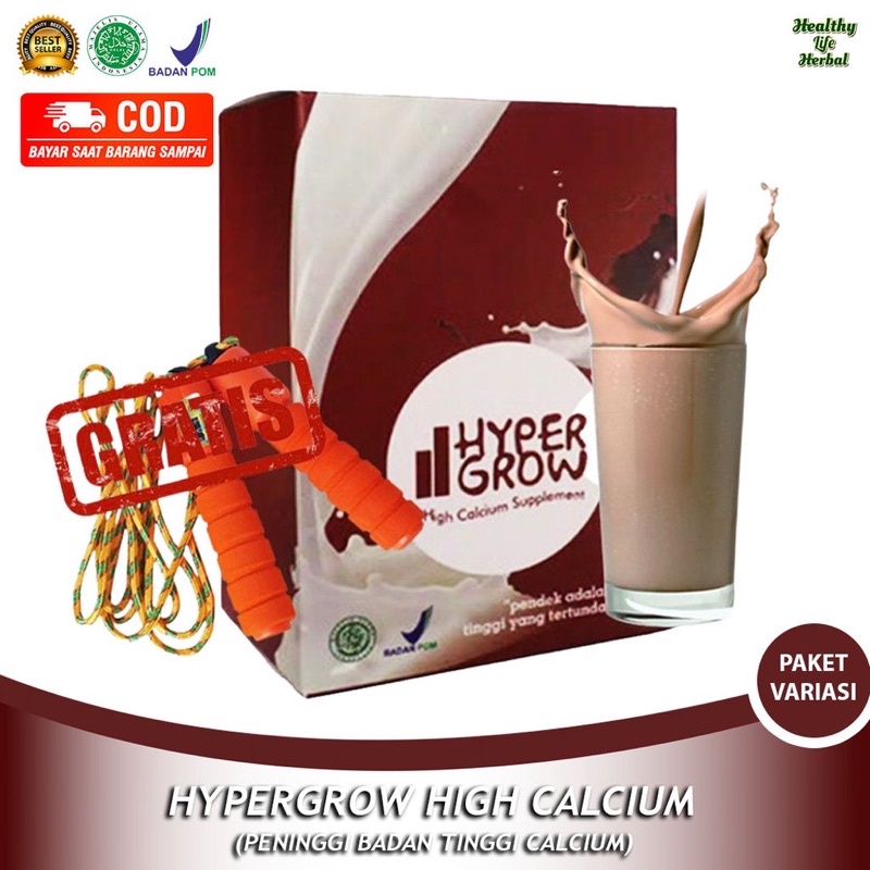 [COD] HYPERGROW SUSU PENINGGI BADAN BUBUK HIGH CALCIUM POWDER BEST SELLER VIRAL TERBAIK CEPAT MURAH 