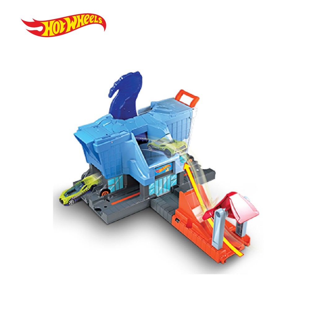 hot wheels t rex playset