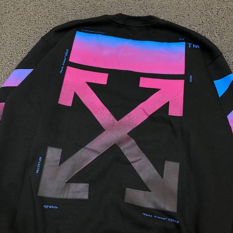 Crewneck off white & crewneck uniqlo & Sweater hoodie off white-1