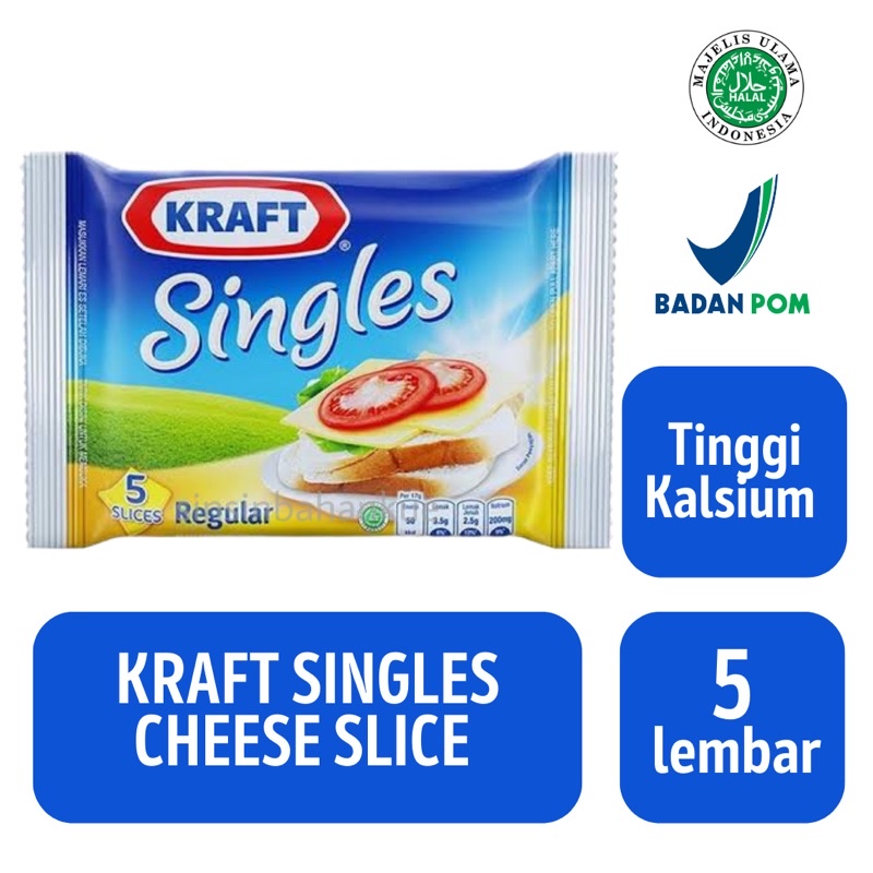 

Kraft Singles / Cheese Slice [8lembar]