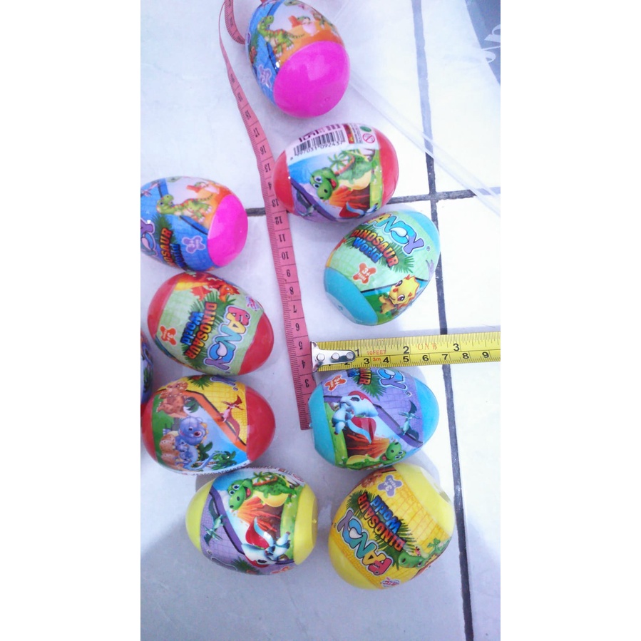 Bola Surprise Egg Karakter Lol Dino Random mainan anak warna warni viral murah toys pedurungan semar