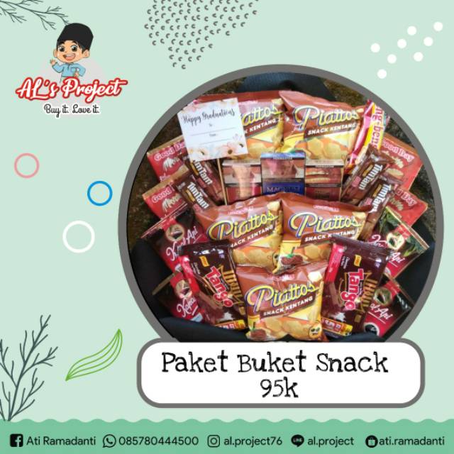 

Paket Buket Snack 95k