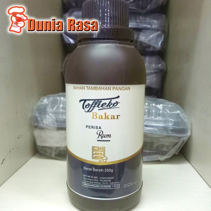 

Toffieco Bakar Rum 250gr