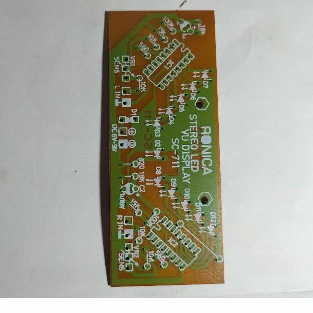 Pcb Led Vu Stereo Vu Display Ronica