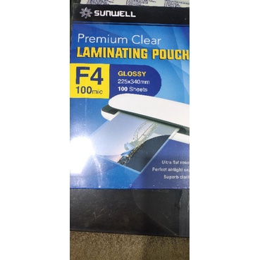 

Plastik Laminating Sunwell - F4 100micron
