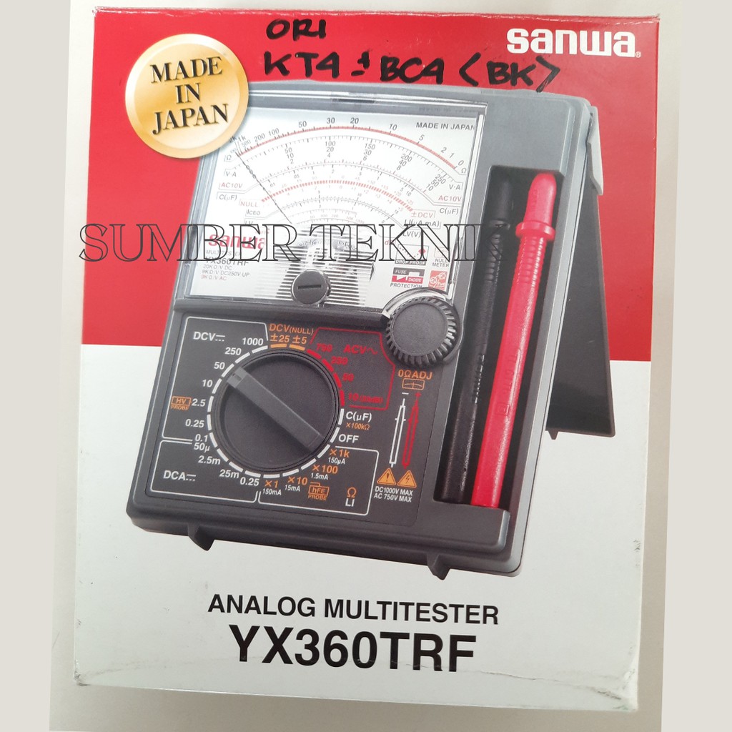 Analog Multitester Sanwa YX360TRF Made In Japan