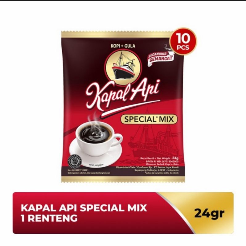 

Kopi Kapal Api Special Mix 1 Renceng