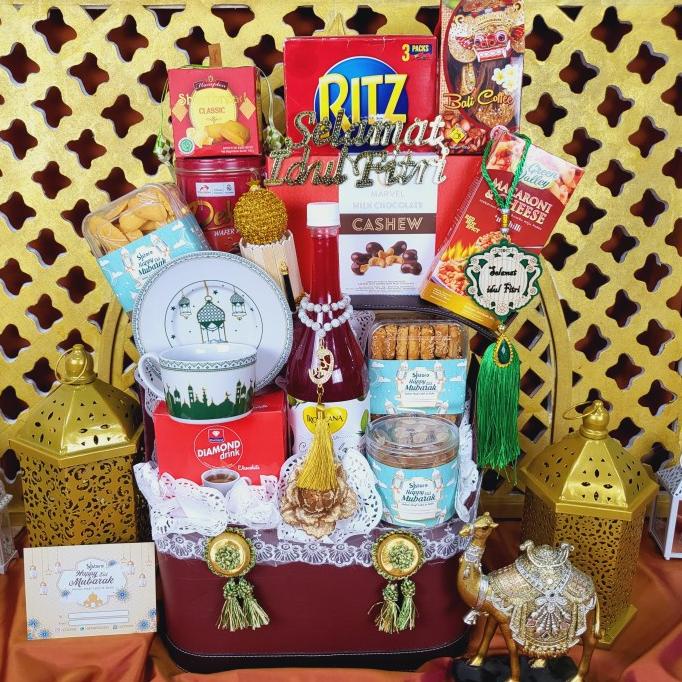 

Paket Box Hampers Lebaran Parcel Idul Fitri Ramadhan Kue Kering 90 Amandadevana