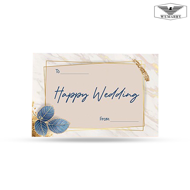 WEMARRY thank you card,happy wedding card,happy birthday card