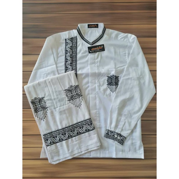 sarung&Koko motif Aceh