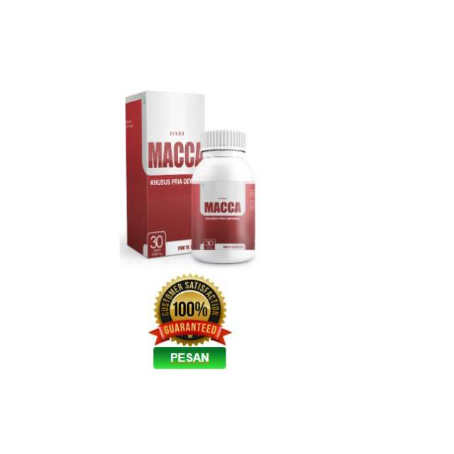 JUNDO MACCA 100% Original  Suplemen Stamina Pria & Penambah Vitalitas Paten.