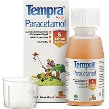 banda aceh TEMPRA SYRUP / drop / forte / ALL VARIANT 30ML / 60ML /100ML - PARACETAMOL MENURUNKAN PAN