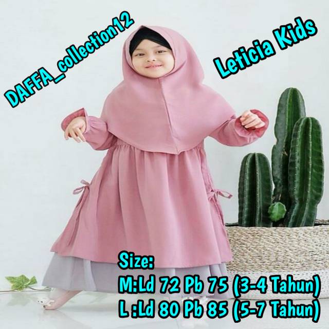 GAMIS ANAK LETICIA KIDS/UNTUK UMUR 5-6-7TAHUN TERGANTUNG ANAK