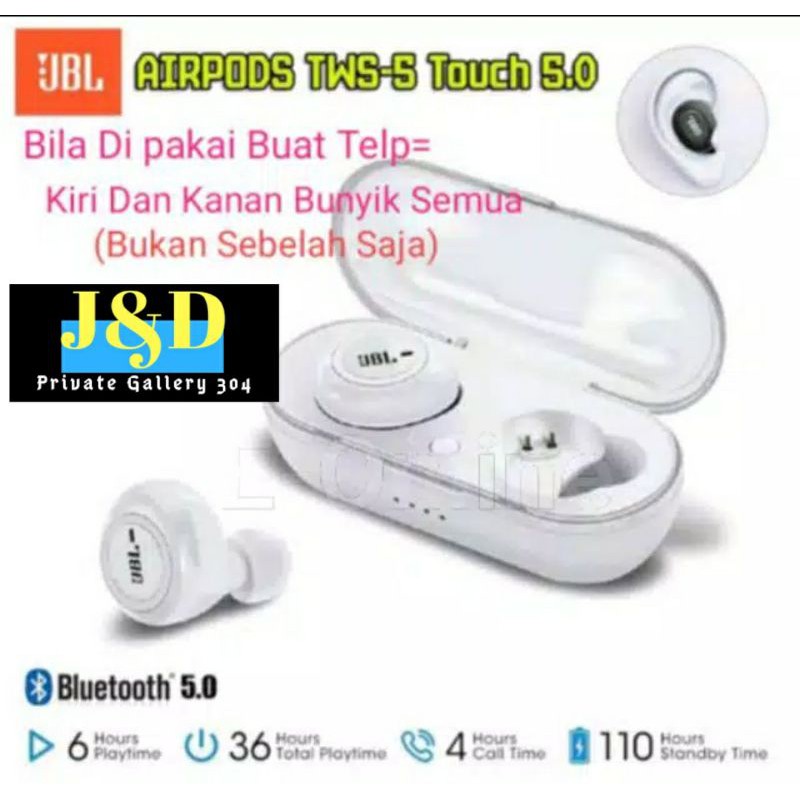 Headset Bluetooth JBL TWS 5