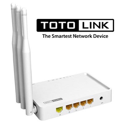 Wireless n router totolink 300mbps 3 antenna wifi iptv vpn wds n302r Plus - toto link n302r+