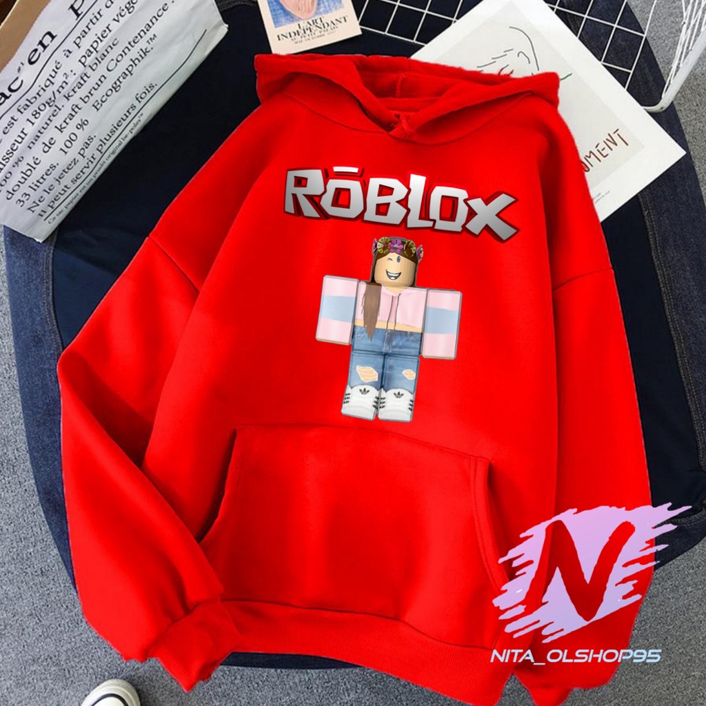 SWEATER ANAK ROBLOX HOODIE ROBLOX GIRL