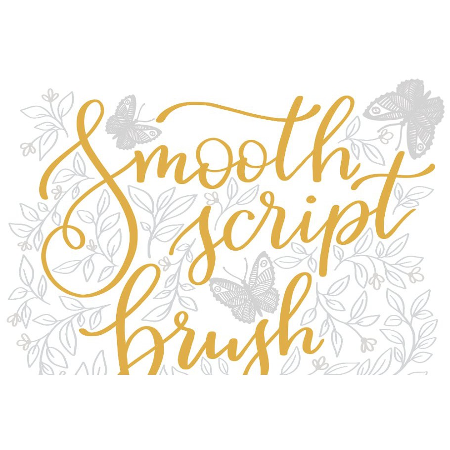 Procreate Brush - Lace Lettering Brushes by Wonderbox