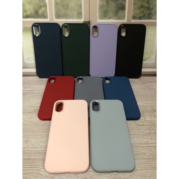 CASE IPHONE XR UME CLASSICAL XXIII NEW MACARON DOUBLE SOFT HARD CASE ORIGINAL UME