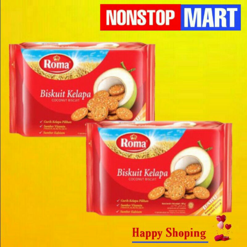 

ROMA Biskuit kelapa 300gr