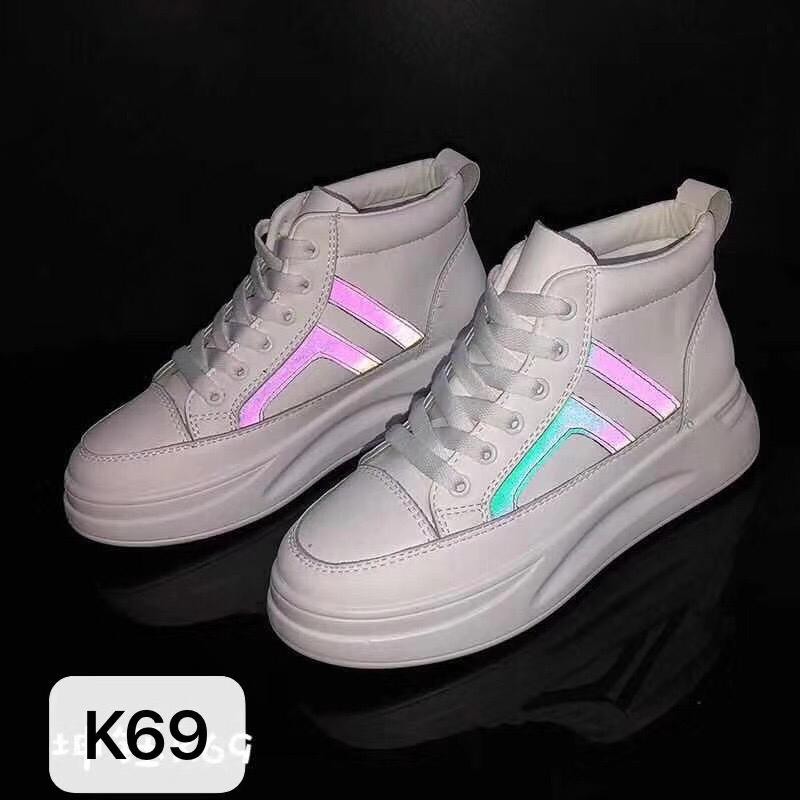 Sepatu Sneakers Kets Putih Wanita Sepatu Olahraga Wanita Impor Sepatu Sneakers Cewek SP-083