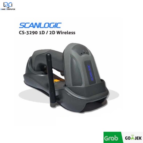 BARCODE SCANNER WIRELESS 1D SCANLOGIC CS 3290 USB