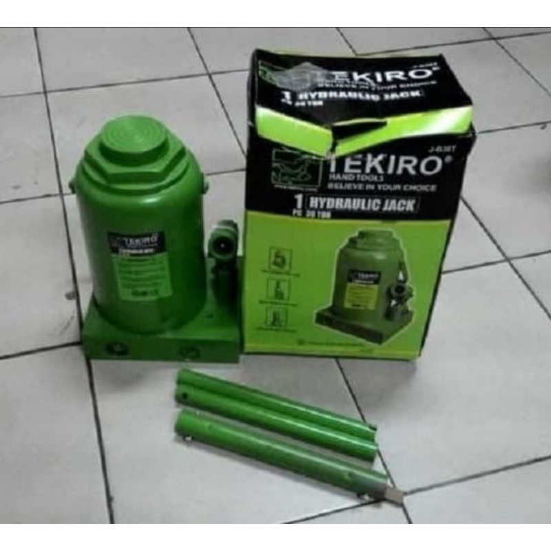 TEKIRO dongkrak mobil 30 ton model botol