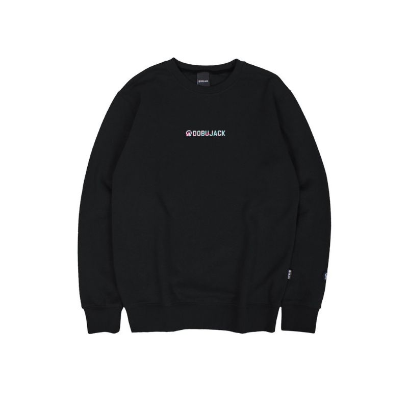 Crewneck Dobujack/Sweater Crewneck Dobujack Hitam/ Crewneck Dobujack Unisex/Sweater Dobujack Hitam/C