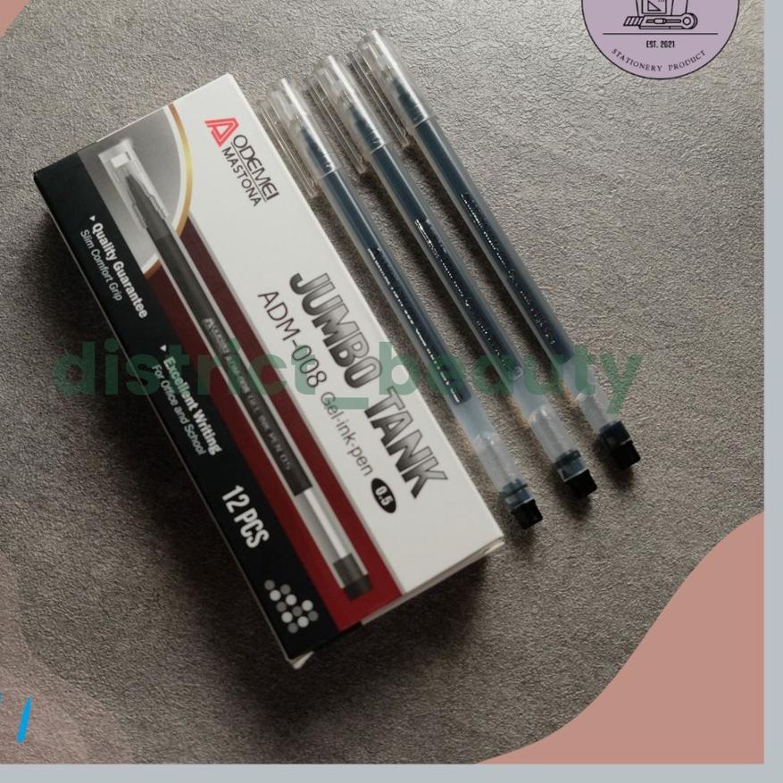

Banyak Peminat ♚ 12 PCS PULPEN TANKER JUMBO PULPEN GEL PENA HITAM ALAT TULIS SEKOLAH,,