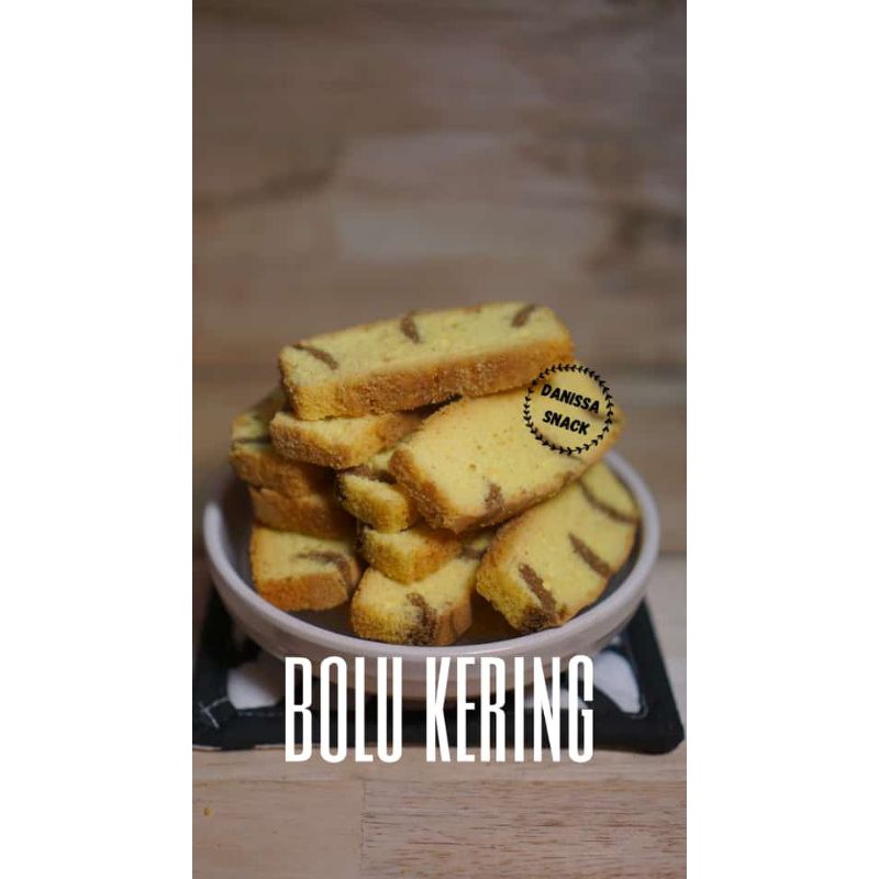 

SNACK KILOAN TERMURAH!!!BOLU KERING BERAT 250 GR FREE BUBBLE WRAP/KARDUS