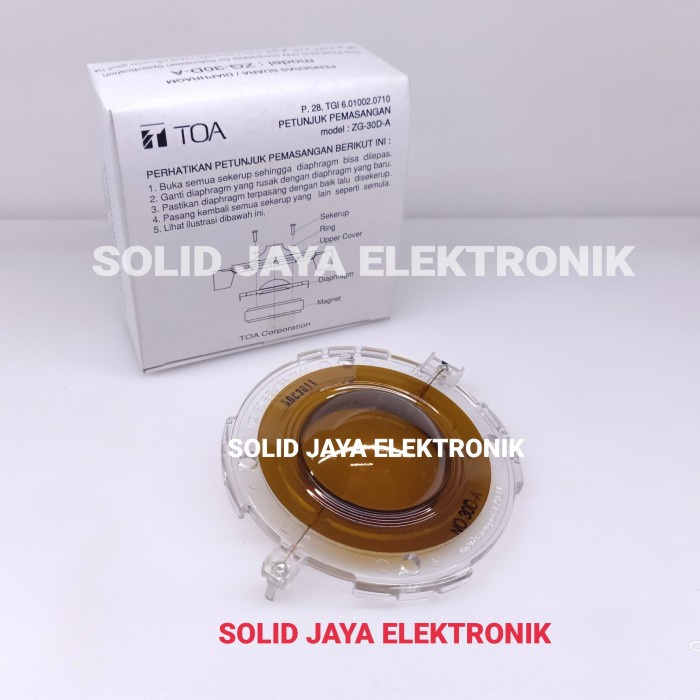 SPUL TOA 25W ZG-30DA ZH-5025B ZH-5025BM SPULL SPEAKER CORONG TOA ASLI