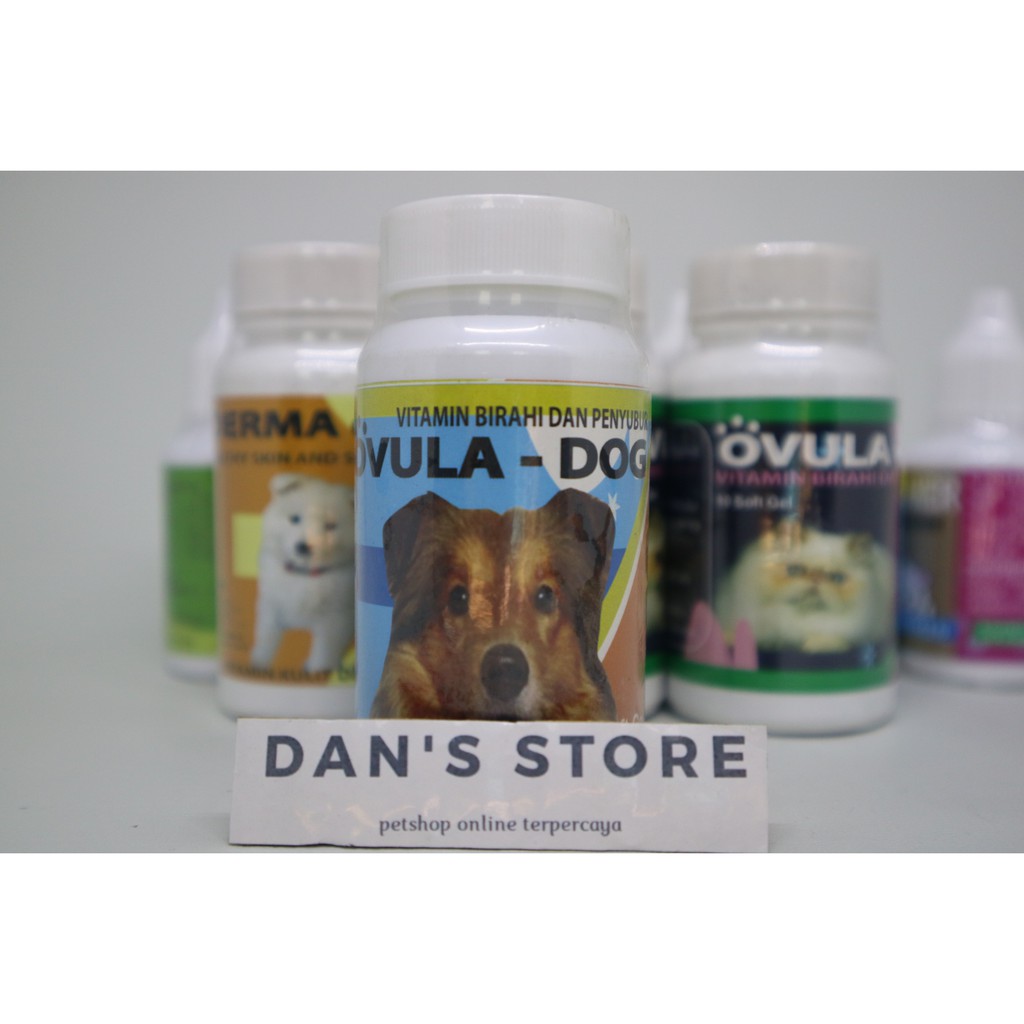 OVULA dog - obat birahi dan penyubur anjing