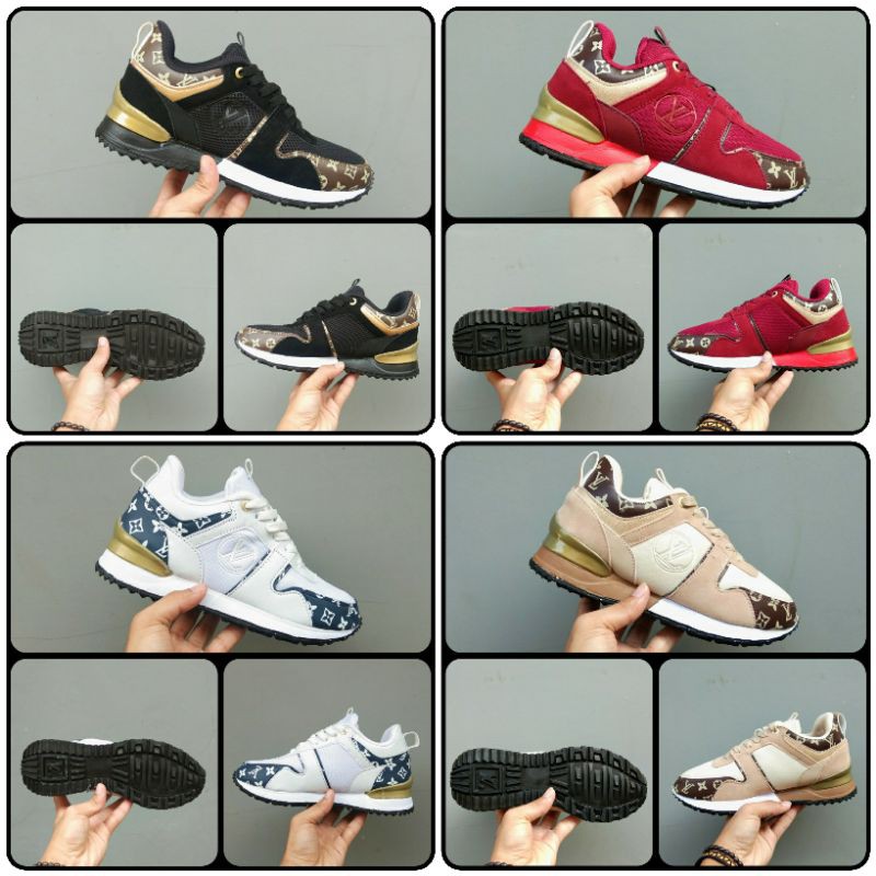 SEPATU RUNNING WANITA SEPATU LOIS VUITTON RUNWAY SEPATU SENAM MURAH