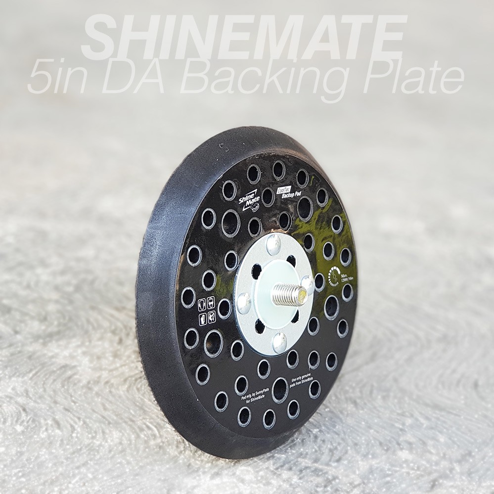 SHINEMATE Dual Action Backing Plate Back Up Pad Mesin Poles Mobil ERO600 EX603 MURAH 1