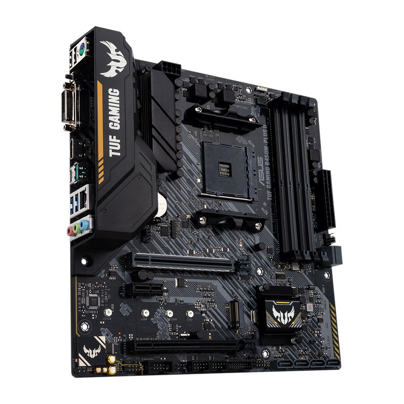 Asus Tuf B450M Gaming Plus II - Socket AM4 For AMD Ryzen Motherboard