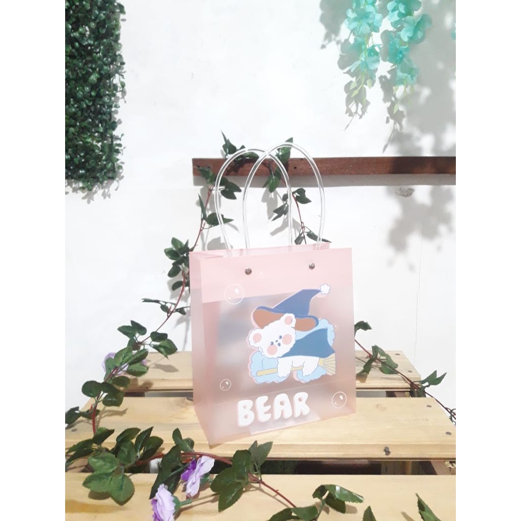 

Paperbag Transparan Motif Ukuran Kecil