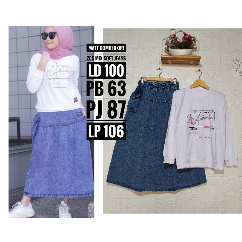 set rok jeans terbaru model gyl