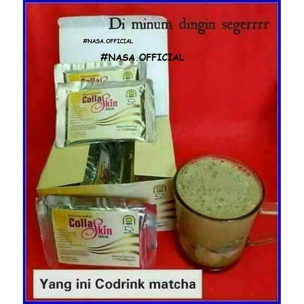 COLLAGEN DRINK MATCHA  NASA