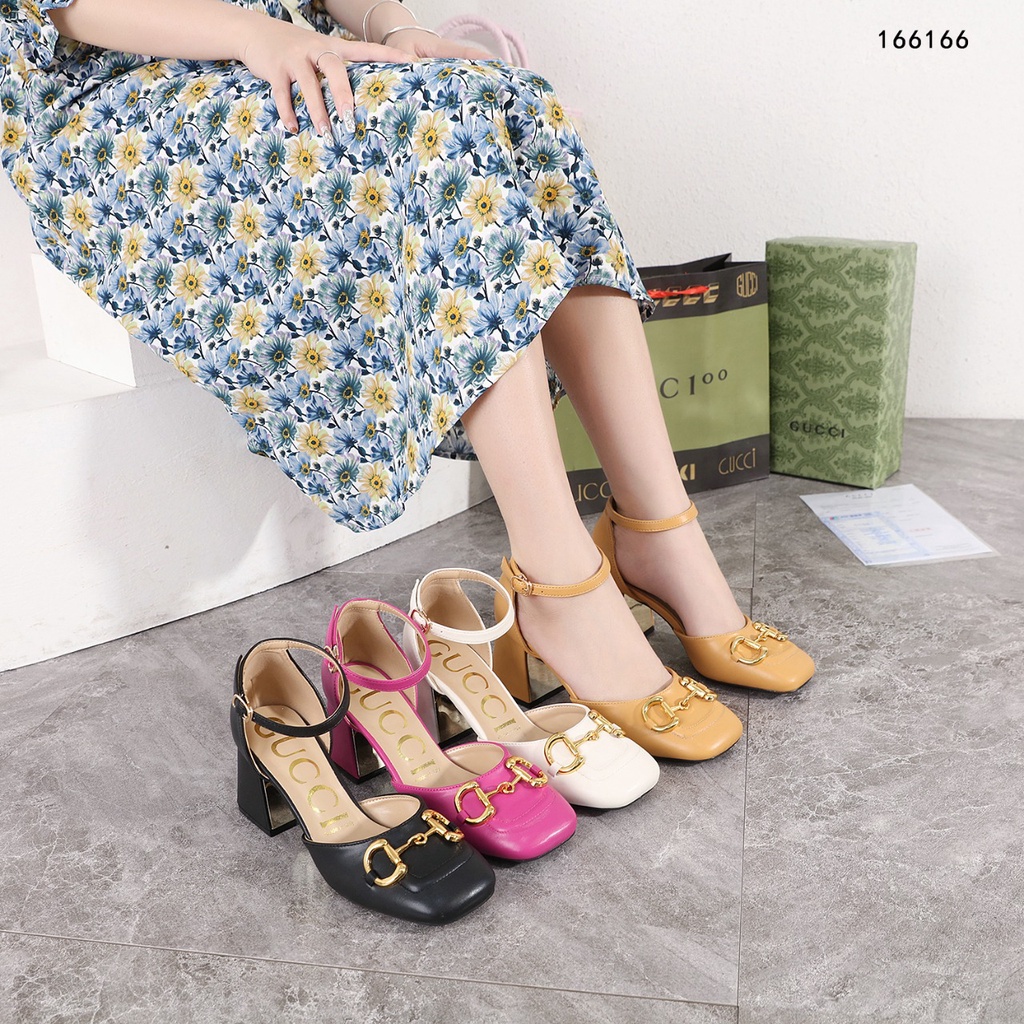 Block-Heel Shoes #166166