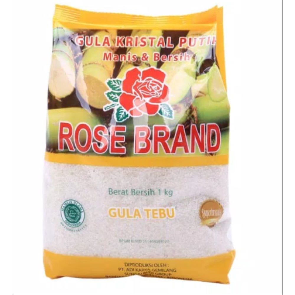 

Gula Rose Brand Kemasan Ekonomis ukuran [1 kg]