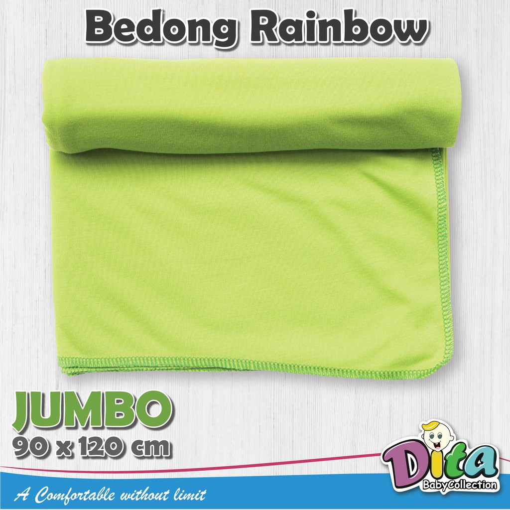 SATUAN BEDONG KAOS DITA  BEDONG BABY RAINBOW BEDONG SQUARE BEDONG SEGI EMPAT BEDONG LILIT 90X115CM