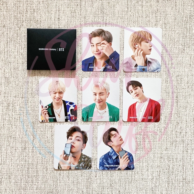 READY STOCK BTS Samsung Z Flip 3 Special Photocard