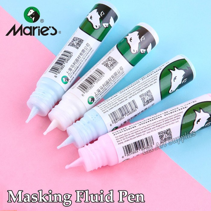 

(TERLARIS) Maries Masking Fluid Pen 30ml - MW-0030 - Putih
