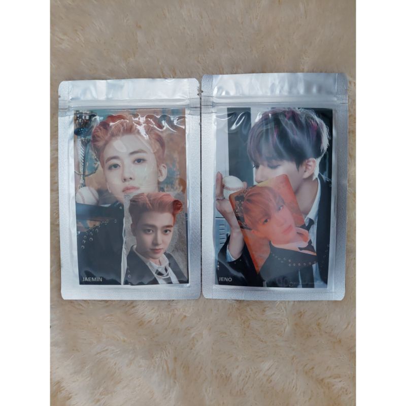 NCT UNIVERSE MD LET'S PLAY BALL 4X6 PHOTO SET JAEMIN JENO PHOTOCARD