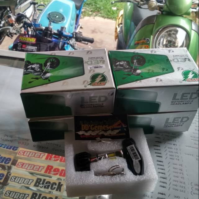 Lampu led RTD 6sisi putih