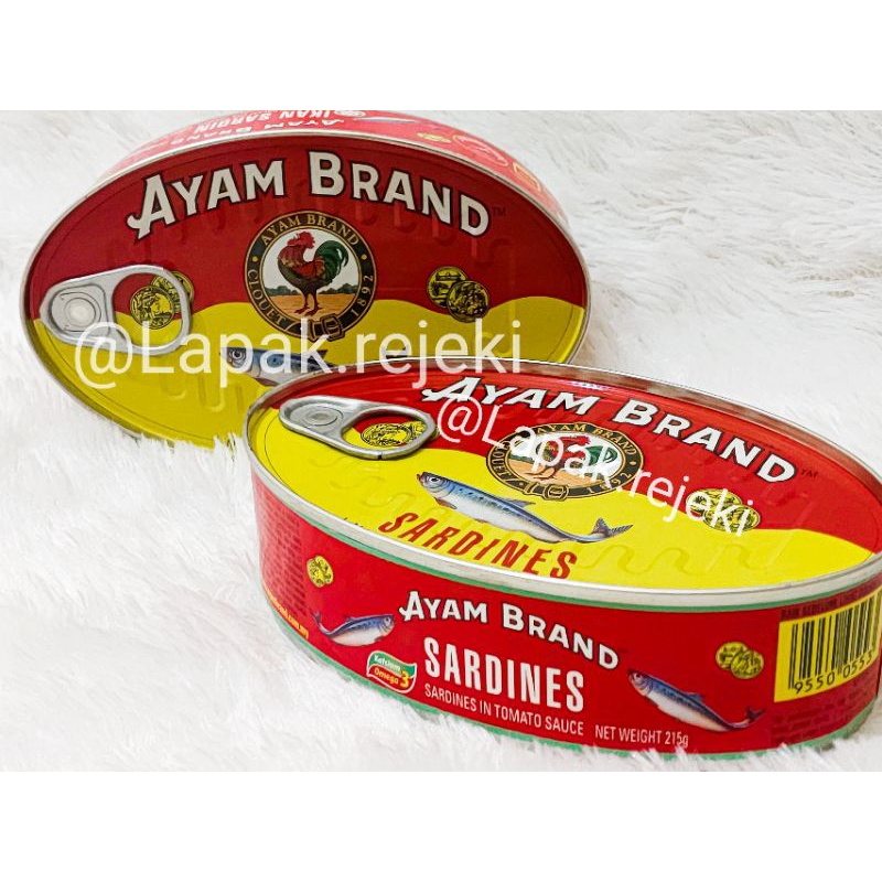 

Ikan Sardines Ayam Brand 215gram / Sardines With Tomato Sauce