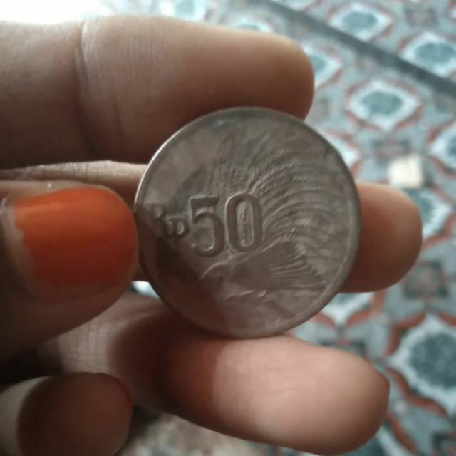 koin kuno 50 rupiah