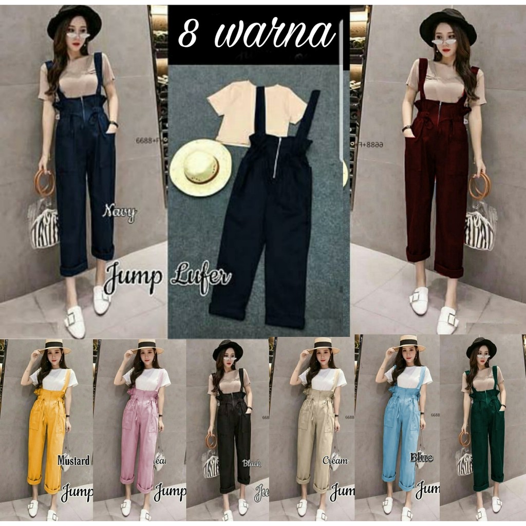 *[HNFK] Jumper Lufer / Overall Jumbo Terbaru / Overall Dewasa / Overall Trend Kekinian / Overall Wanita