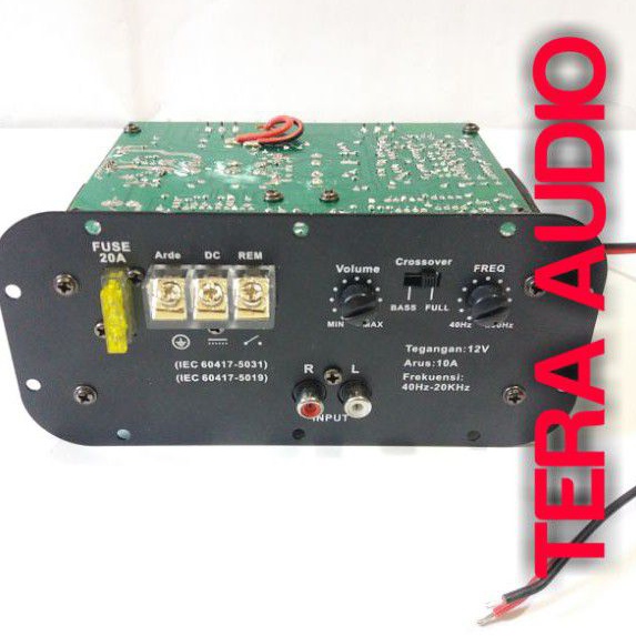 KIT MESIN BASSTUBE/POWER KIT BASSTUBE 10'- 12"